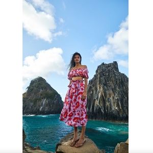 FARM Rio Lobster Sky Skirt